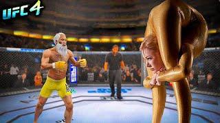 Old Bruce Lee vs. Zlata Gunthel (EA sports UFC 4)