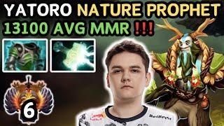  Rank 6 Yatoro NATURE PROPHET Carry Gameplay  1124 XPM Raddan  - Dota 2