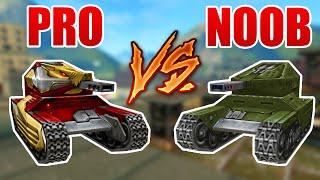 Pro vs Noob #1 (funny video) - Tanki Online