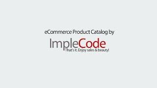 eCommerce Product Catalog Plugin for WordPress