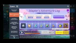 MapleStory M - Daily Task/Hunt Hot Time! & Mapler's Adventure Log