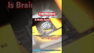 Brain vs Computer: Which One is More Powerful?#BrainVsComputer #ScienceFacts #IntroFact #Shorts