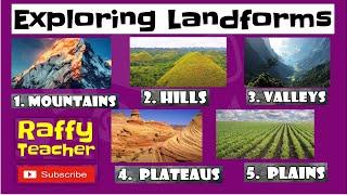 EXPLORING LANDFORMS