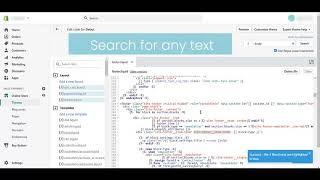 Shopify | Search for text inside the files of your Shopify theme - EZFY File Search