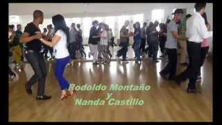 Rodolfo Montaño y Nanda Castillo, Dominican Bachata (Authentic Bachata) -Belgica-Bruselas 08/2014 !