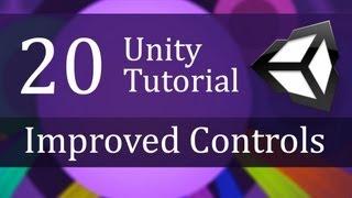 20. Unity Tutorial, Improved Controls - Create a Survival Game