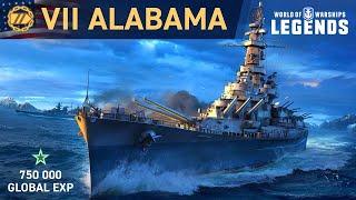 Линкор ALABAMA  в World of Warships Legends