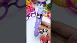 Kuromi 3D pen| bút vẽ 3D kuromi #kuromi #sanrio #kawaii #japan #shortviral