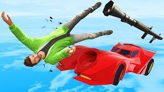 RPG vs Cars IMPOSSIBLE DODGE! - GTA 5 Funny Moments