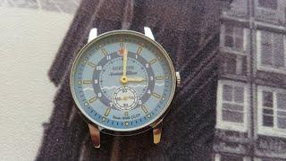 Watchmaking Restoration Pobeda captain's Watch  1980 ASMR Ремонт часов Победа