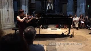 André Brégégère - La vie dans les plis (Karen Rostron, violin; Mirna Lekic, piano)