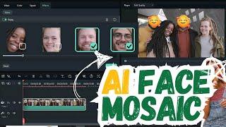 Filmora 14 AI Face Mosaic to Blur Faces Like a Pro - Wondershare Filmora - Filmora 14 Tutorial