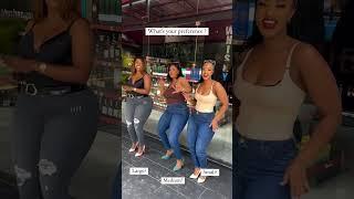 Large ⭕ Medium  Small African beauties ️#fypシ゚viral #trendingshorts #bbw#models #outfit