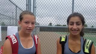 Olentangy Liberty's Dani Schoenly and Maddie Atway