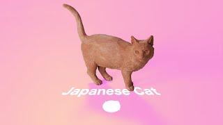 NSP/粘土で作る日本猫　"Japanese Cat"The process of making with NSP/clay