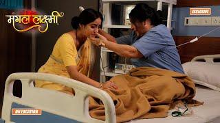 Mangal Lakshmi On Location : To save Maan's life, Mangal agreed to Shanti's insistence