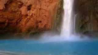 Havasupai Indian Waterfall Relaxation