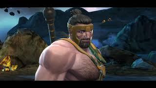 Captain America (Sam Wilson) - Easy fight for Hercules