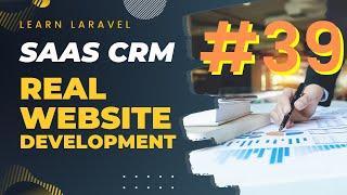 39 - CRM Laravel 11, Changes Before Live Email Verification, Terms, Privacy