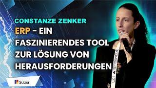 ERP - ein faszinierendes Tool zur Lösung von Herausforderungen  I Constanze Zenker I Tech Talk