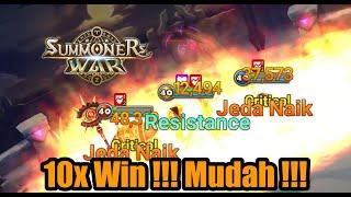 Build Dupe Monster = Bisa 10x Win !!! - Summoners War