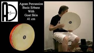 Agean Percussion Basic Erbane With Goat Skin