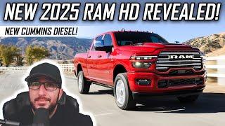 NEW 2025 Ram 2500HD Revealed | NEW Cummins Diesel Engine!