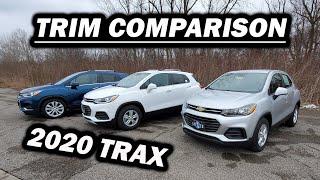 2020 Chevy TRAX Trim Comparison - FULL MODEL REVIEW & PRICING - LS vs LT vs Premier