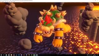 Cemu 1.9.0b - Super Mario 3D World - (default options and no preliminary shader cache)