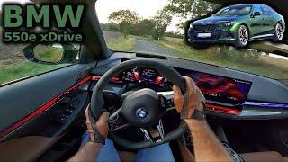 2024 BMW 550e xDrive | POV test drive