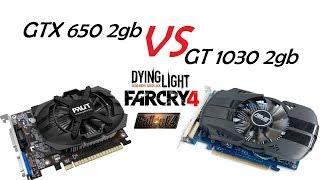 GT1030 vs GTX650