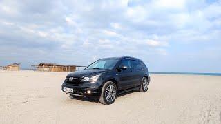 Honda CR-V AWD on beach sand