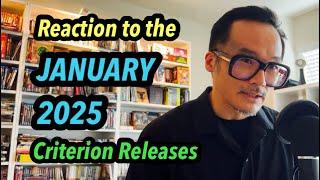 Daisuke's reaction to the JANUARY 2025 CRITERION RELEASES