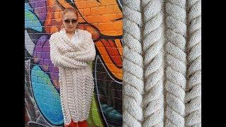 Кардиган Колосок Спицами - 2019 / Cardigan Spike / Strickjacke