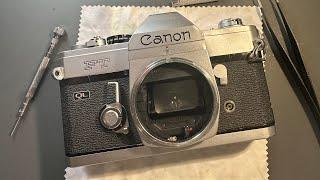 Trying to Fix a Canon FT QL’s Advance Linkage, Flea Market Find