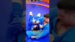 Triangle Choke | Удушающий Треугольник ногами с рычага локтя | @nechesoff #judo #дзюдо #MMA #мма