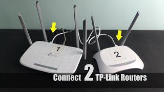 Подключение 2-х маршрутизаторов TP-Link