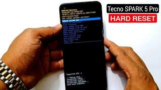 Tecno SPARK 5 Pro (KD7) Hard Reset |Pattern Unlock |Factory Reset Easy Trick With Keys