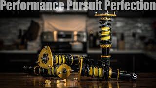 Performance, Pursuit, Perfection Yellow Speed Racing Coilovers