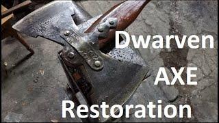 Восстановление Реставрация Дворфского Топора.  Dwarven Axe Restoration.