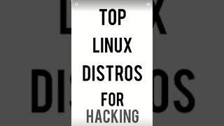 Top 5 Linux Distros For Pen-testing  #shorts #programming #short