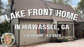 Lakefront Home | Lake Chatuge | Hiawassee | North Georgia Mountains