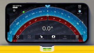 Bubble Level | Protractor - Most advanced clinometer app for iPhone and android (JRSoftWorx)