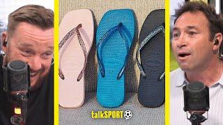 "CRUSTY FEET!" Jamie O'Hara SLAMS Jason Cundy for wearing FLIP-FLOPS in the office!