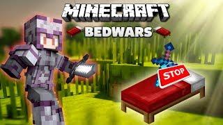 MINECRAFT -  BED WARS - ПОБЕДИТЬ не ломая КРОВАТИ!!!