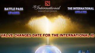 Valve changes estimated date for The International 10 / BATTLE PASS 2021