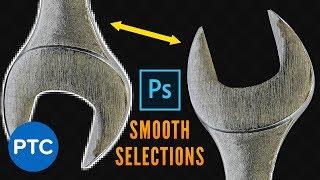 THIS Is How You Get Fast Smooth Selections In Photoshop!  Best Tools Explained