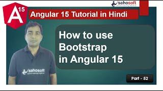 how to use bootstrap in Angular 15 | bootstrap | Angular 15 Tutorial in Hindi