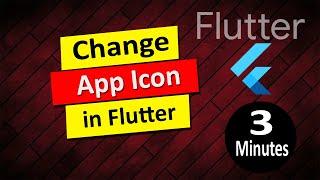 Flutter How to Change App Icon into Custom Logo