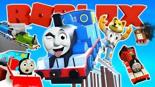 All Of My Thomas & Friends Roblox Accidents & Crashes!